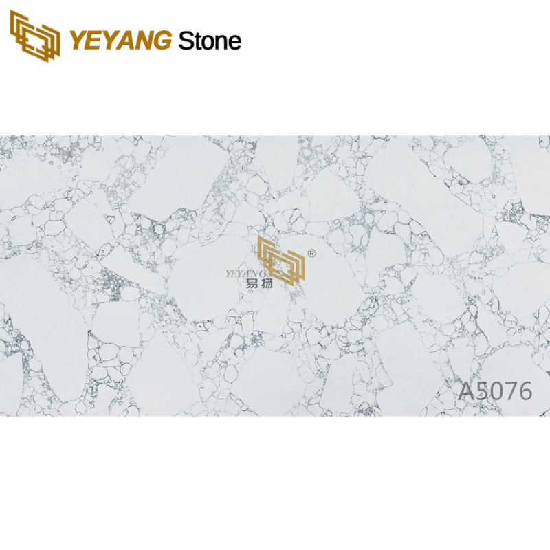 Arabescato White Quartz for Kitchen/Countertop/Benchtop/Island Top Backsplash/Countertop/Tile Quartz Supplier