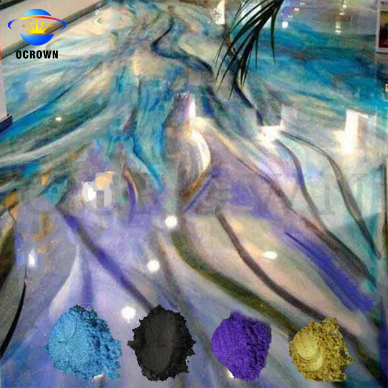 Epoxy Pigments, Resin 3D Floor Pigments, Metallic Pearl Pigments