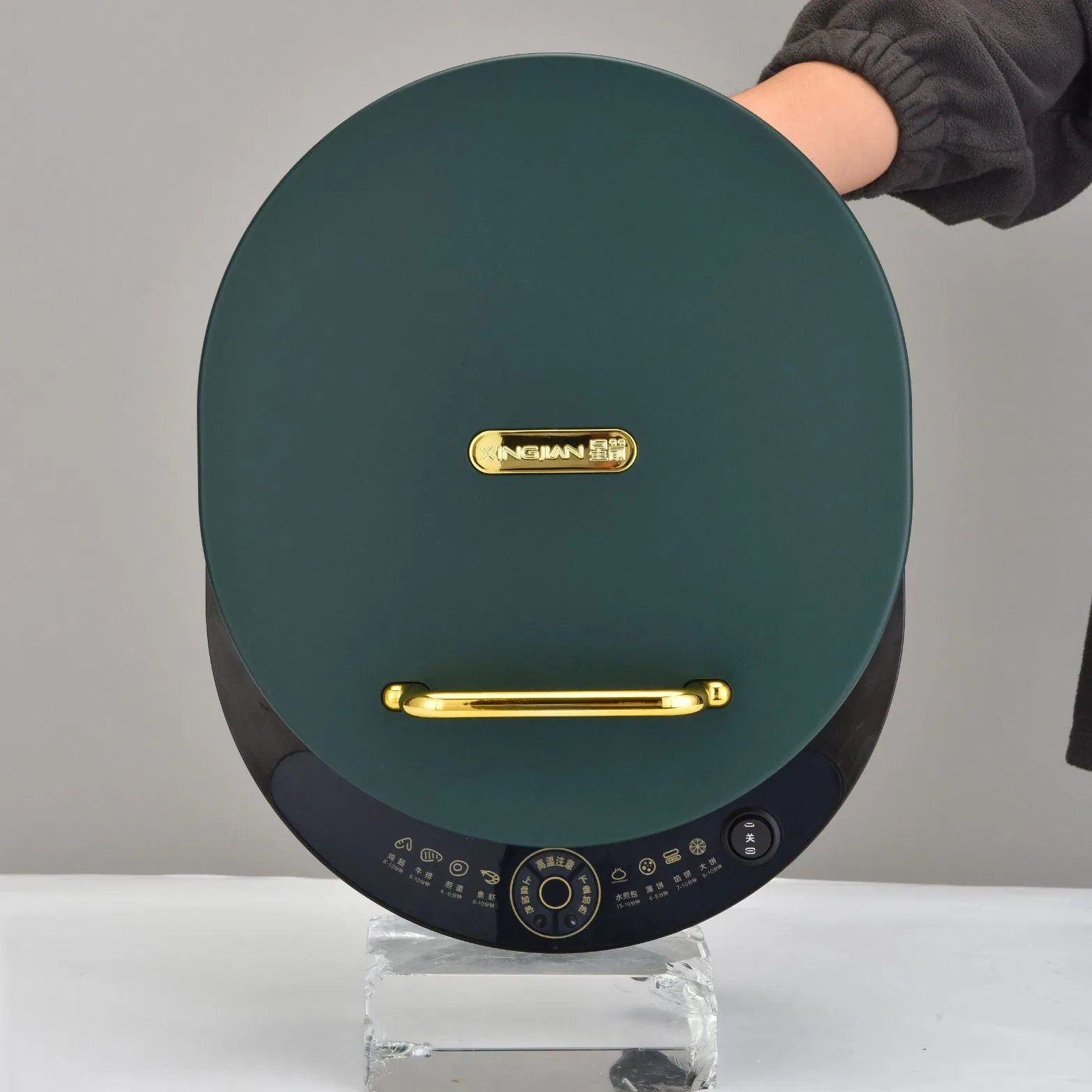 Multifunction Automatic Electric Round Crepe and Pancake Makers Pizza Oven