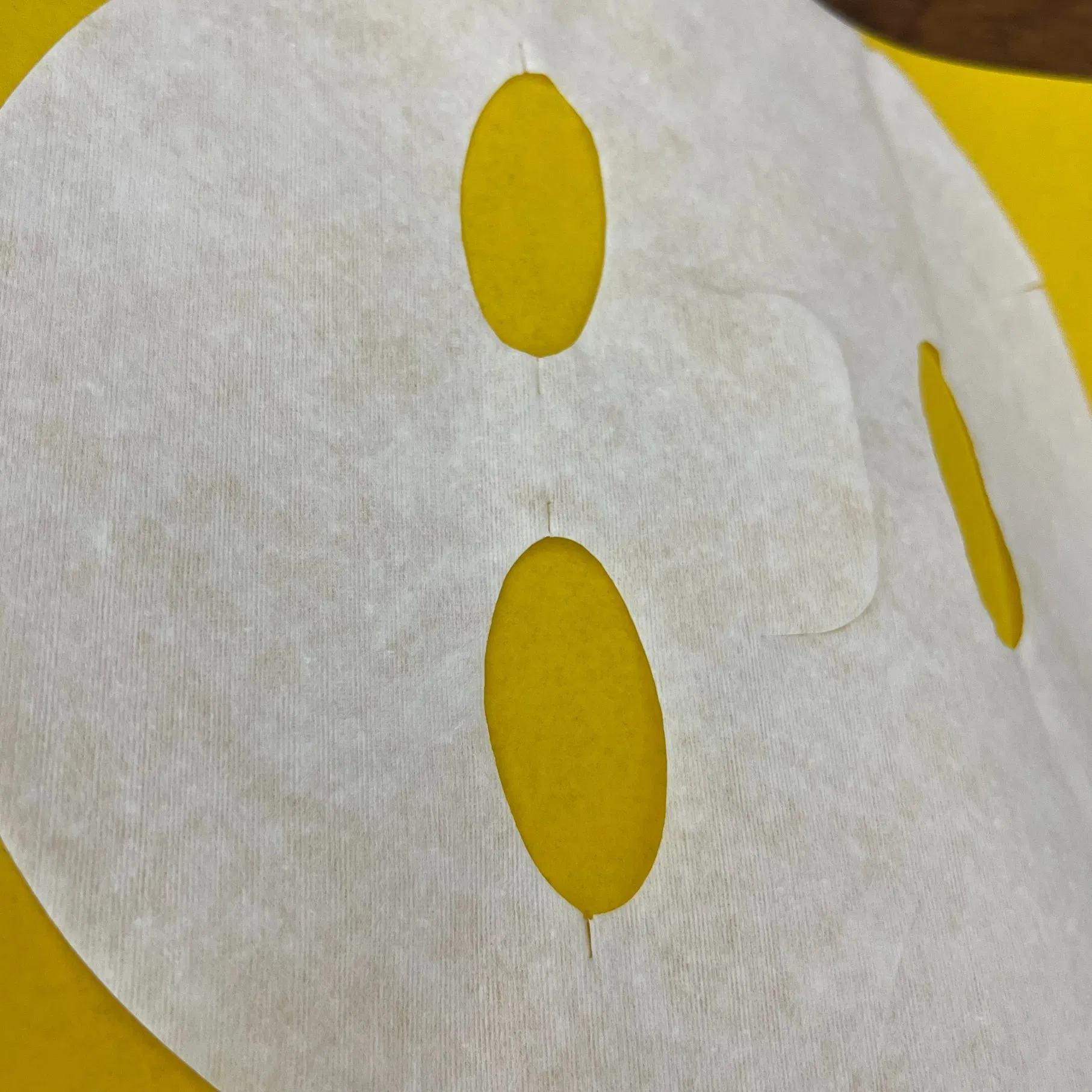 100% Pure Cotton Dry Facial Mask Sheet Naturally Skin-Friendly Facial Mask Material Skin Friendly Nonwoven Mask Facial Masks with No Lint Shedding