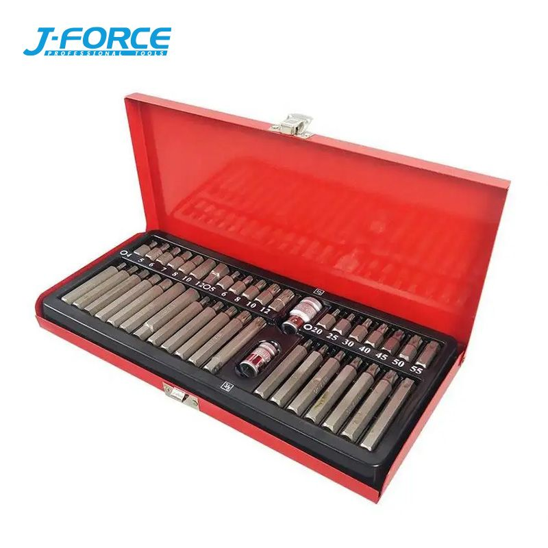 Набор бит 40PCS Hex, Torx, Splines для гайковерта