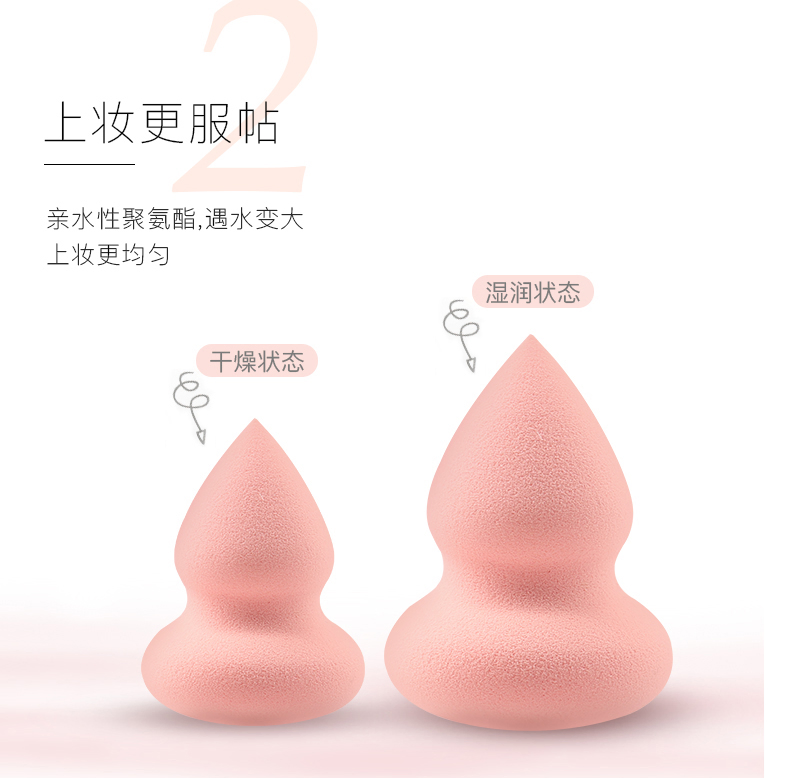 Kan 201 Wholesale Excellent Quality Makeup Powder Puff Makeup Sponge Beauty Egg Have Stock