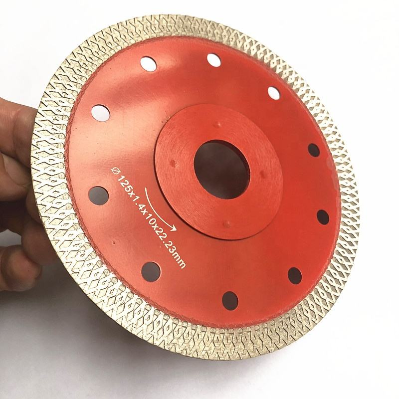 Hot Press 4 1/2inch X Turbo Diamond Saw Blade/Cutting Disc for Ceramic Tile Ultra-Thin Cutting Tool Tile Saw Blade/Tile Cutte/Cutting Blade for Porcelain