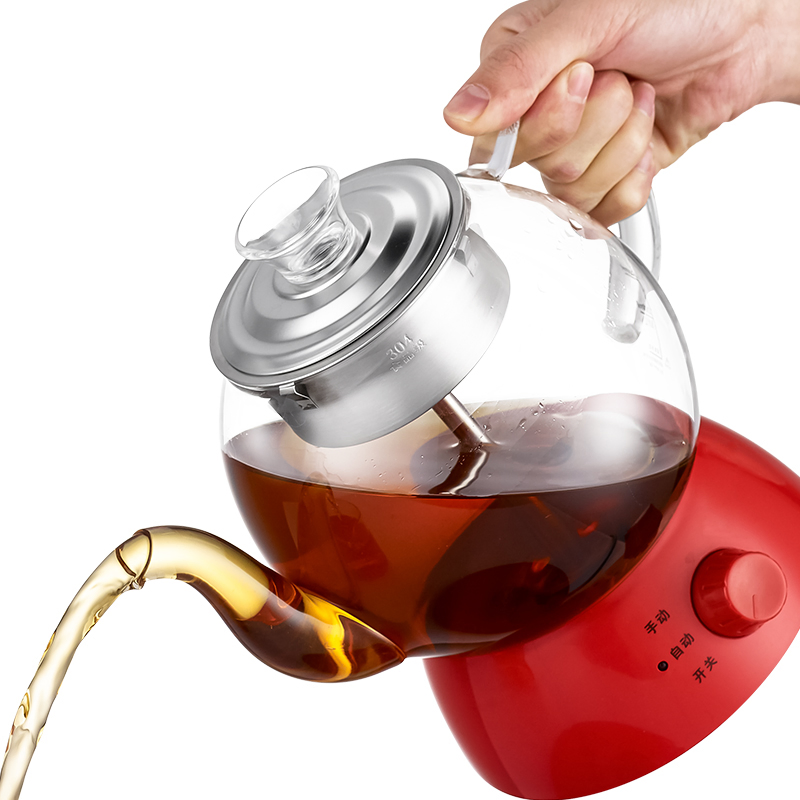 Factory Direct Supply Electric Healthy Teapot Manual Tea Maker