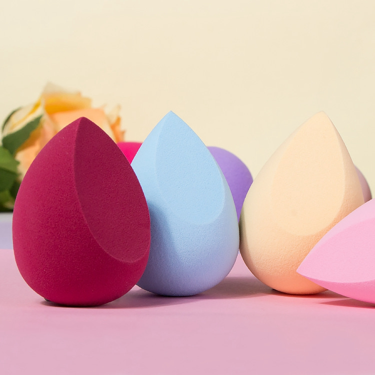 2PCS/Set Make up Sponge Heart Shape Box Custom Latex Free Super Soft Cosmetic Powder Puff Blending Beauty Makeup Sponge Blender