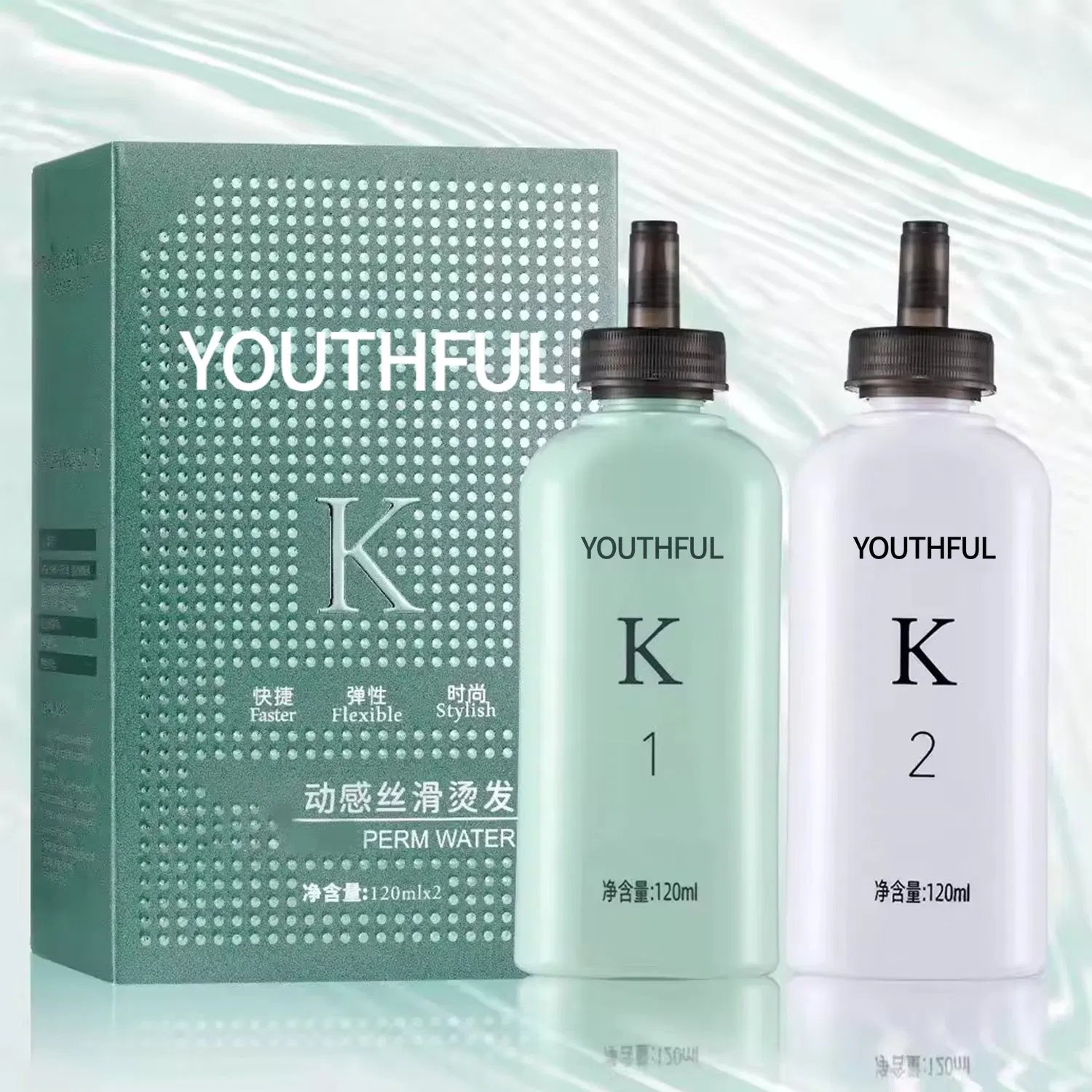 Natural Hair Professional Salon Use Heat Free Hair Perm Cream
