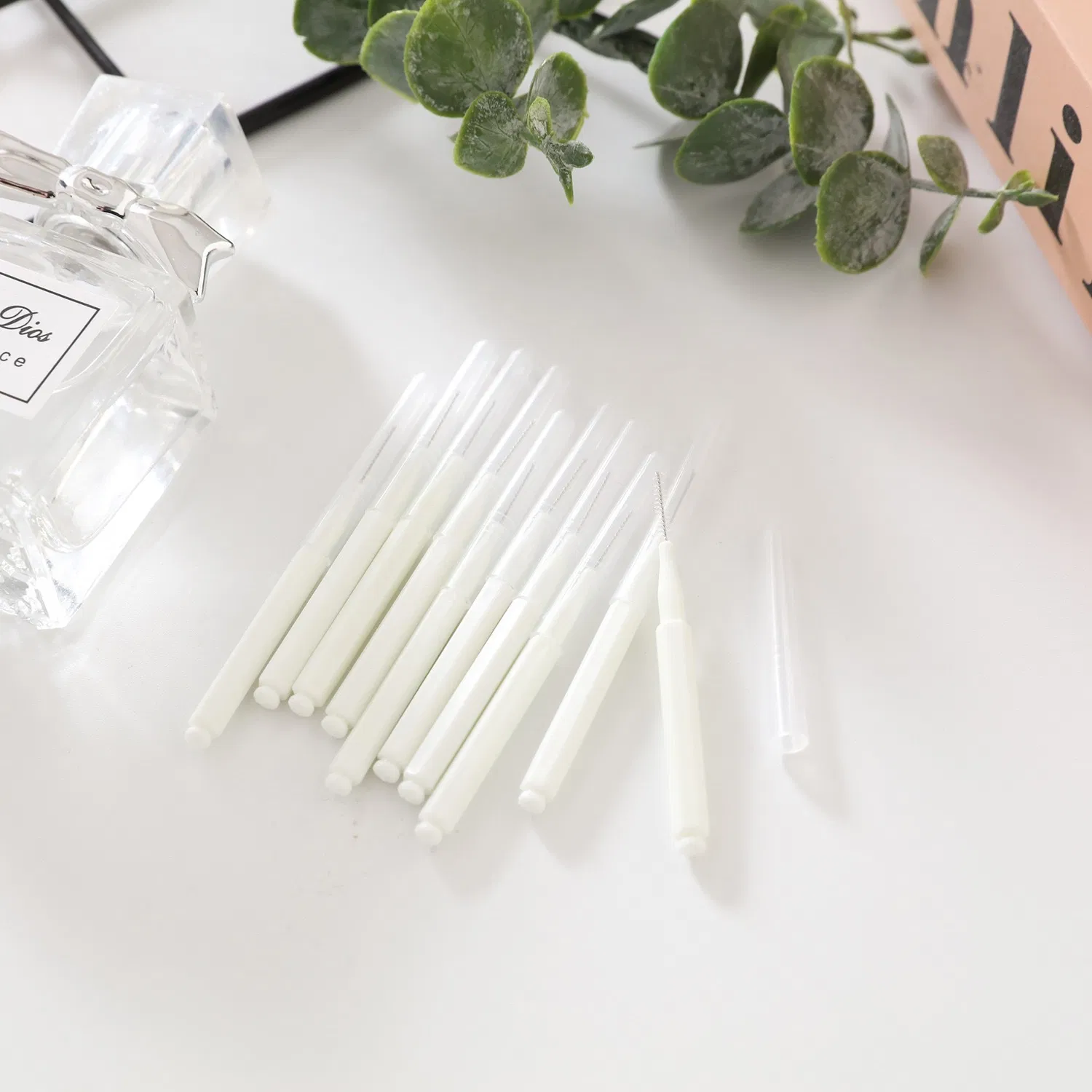 Straight Orthodontic Cleaning Interdental Plastic Brush Other Oral Care