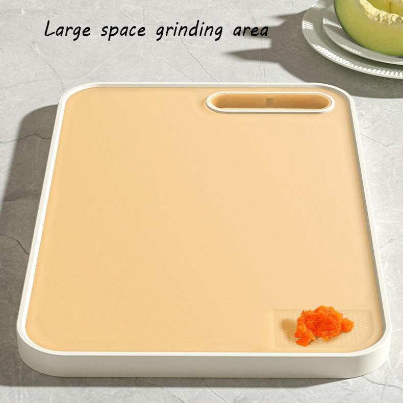 Hot Sale PP Stainless Steel Cutting Meat Fruit Board Chopping Block