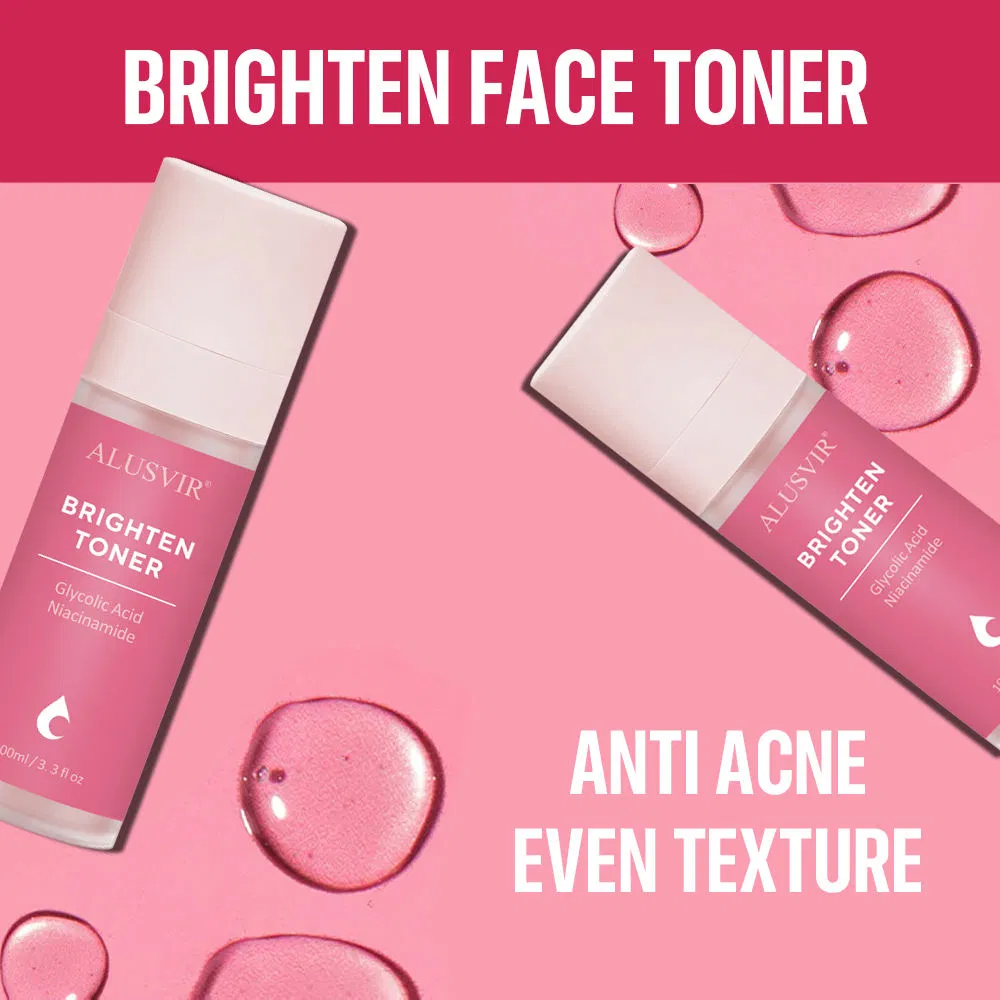 Vitamin C Glycolic Acid Face Toner Skin Care Brightening Anti-Aging Facial Toner