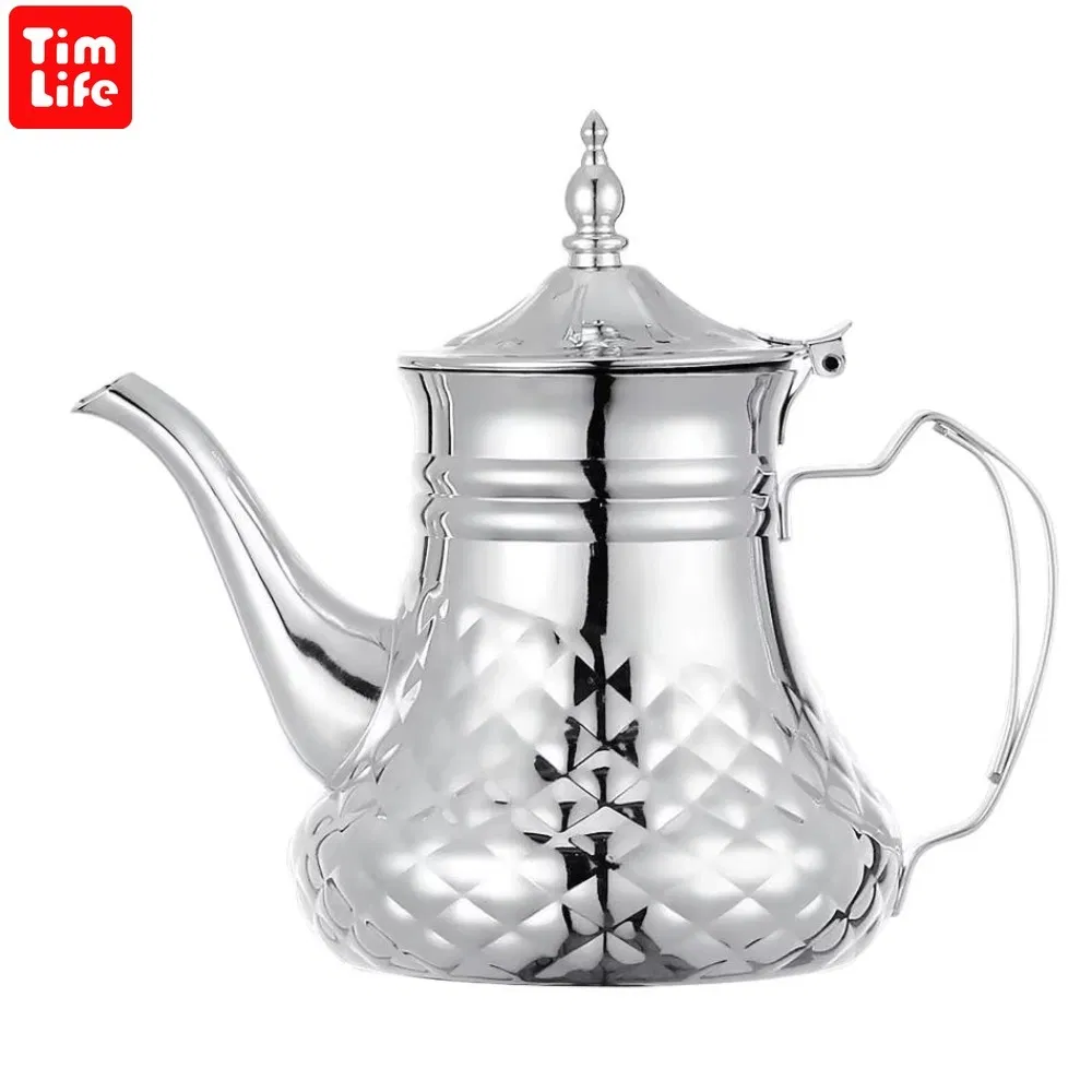 Luxury New Design Teapot Tea Kettle Arabic Coffee Pot Inox Stainless Steel