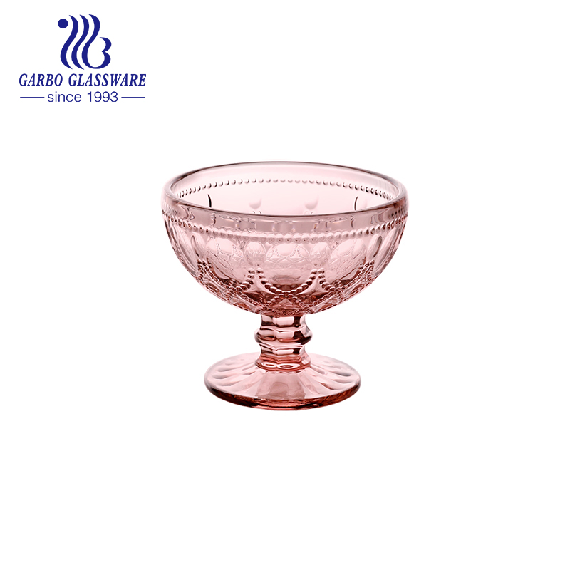 Elegant 300ml Solid Color Wholesale Ice Cream Cups for Events