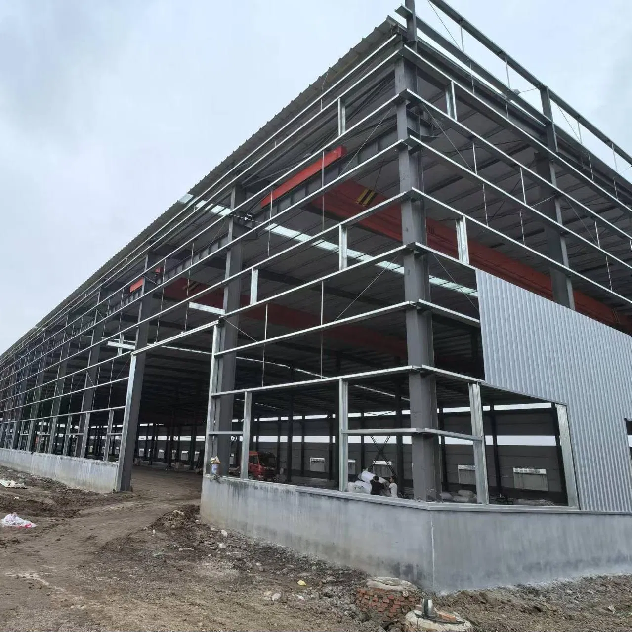 Wholesale High Strength Steel Structure Economical Customized Prefabricated Quick Installation Multi-Story Construction House
