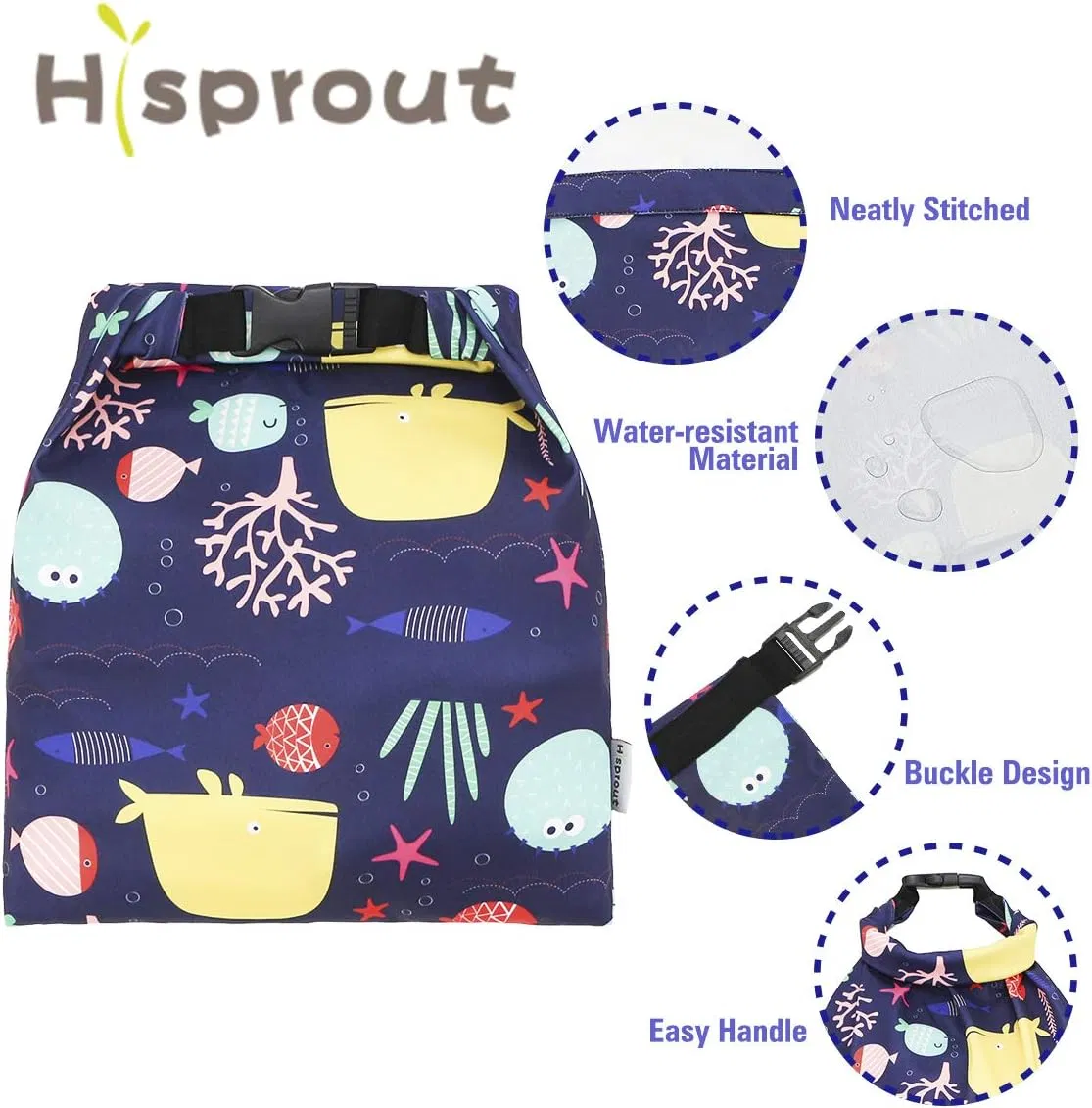 Wet Dry Pul Mommy Bag Waterproof Reusable Diaper
