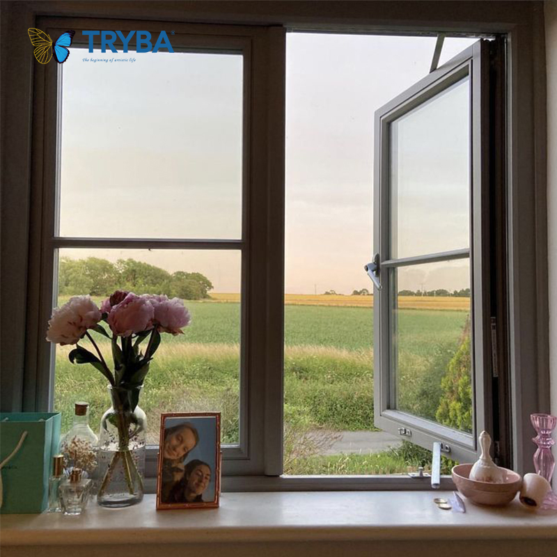 Energy-Saving Low U-Value UPVC Casement Window for Cold Climates