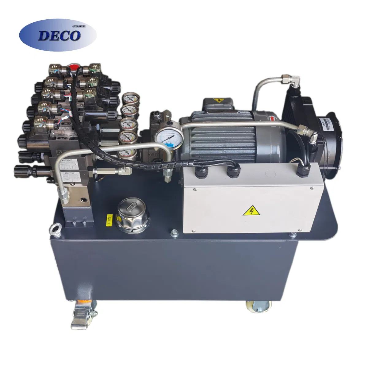 Single/Double Acting Electric Motor Driven Compact Hydraulic Power Station