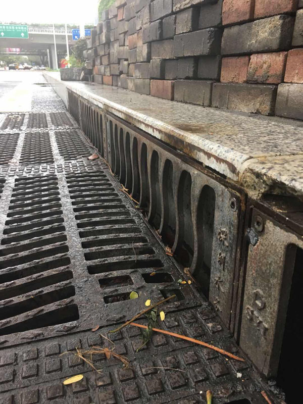 China Ductile Iron C250/D400 Channel Gully Grating Fabrication Steel Gratings