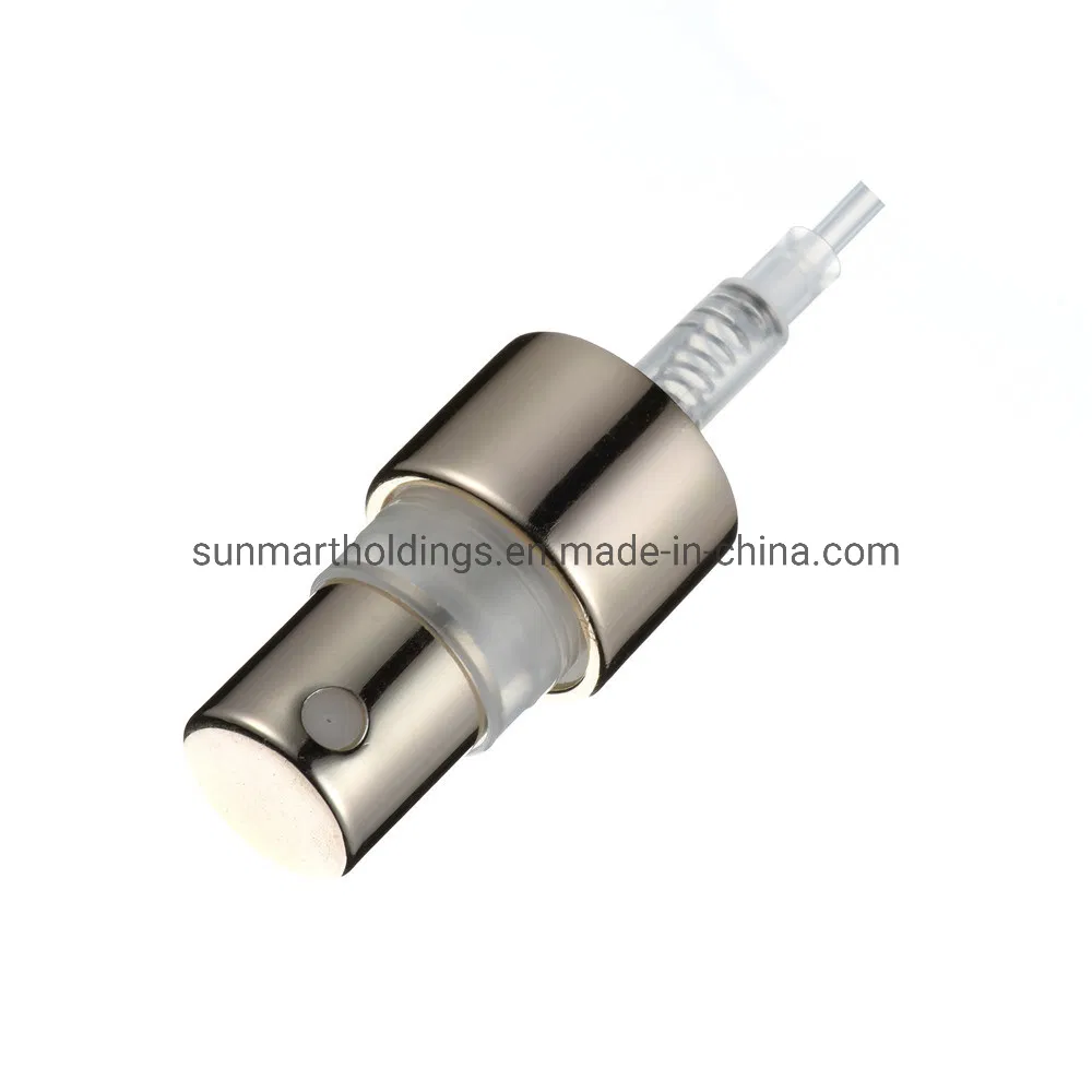 20/415 Aluminum Perfume Pump with Aluminum Cap