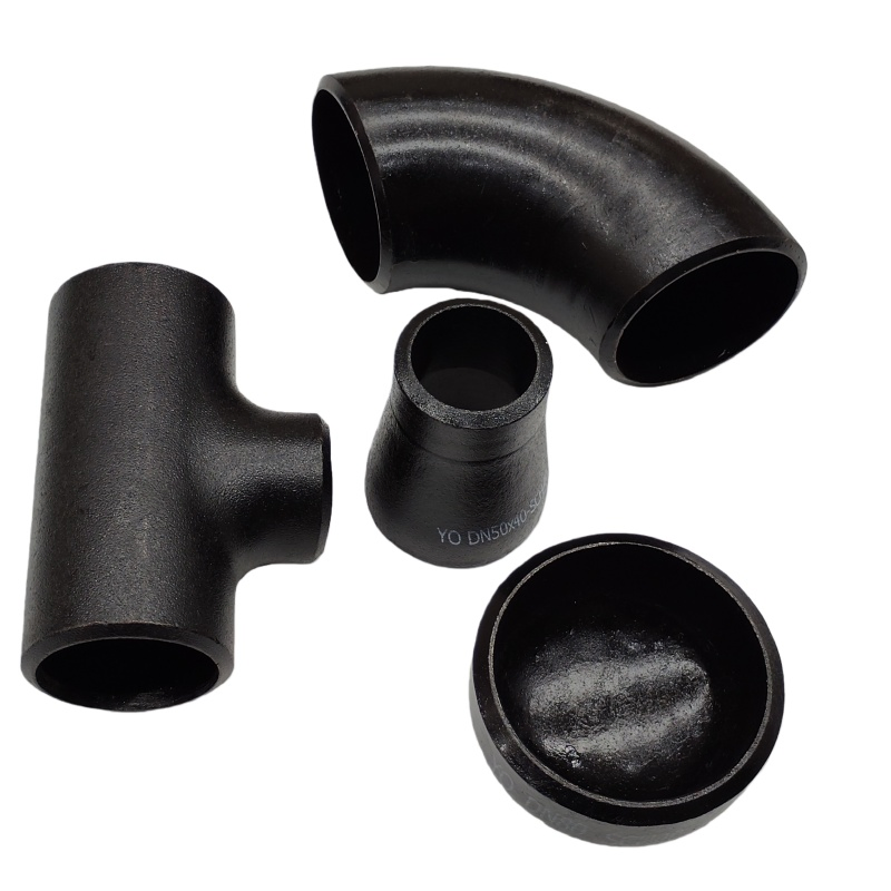 Custom Galvanized 4 Inch Butt Weld Black Carbon/ Stainless Steel Sch40 Sch80 Forged Equal/Reducing /Thread/Cross Tee Seamless Pipe Fitting
