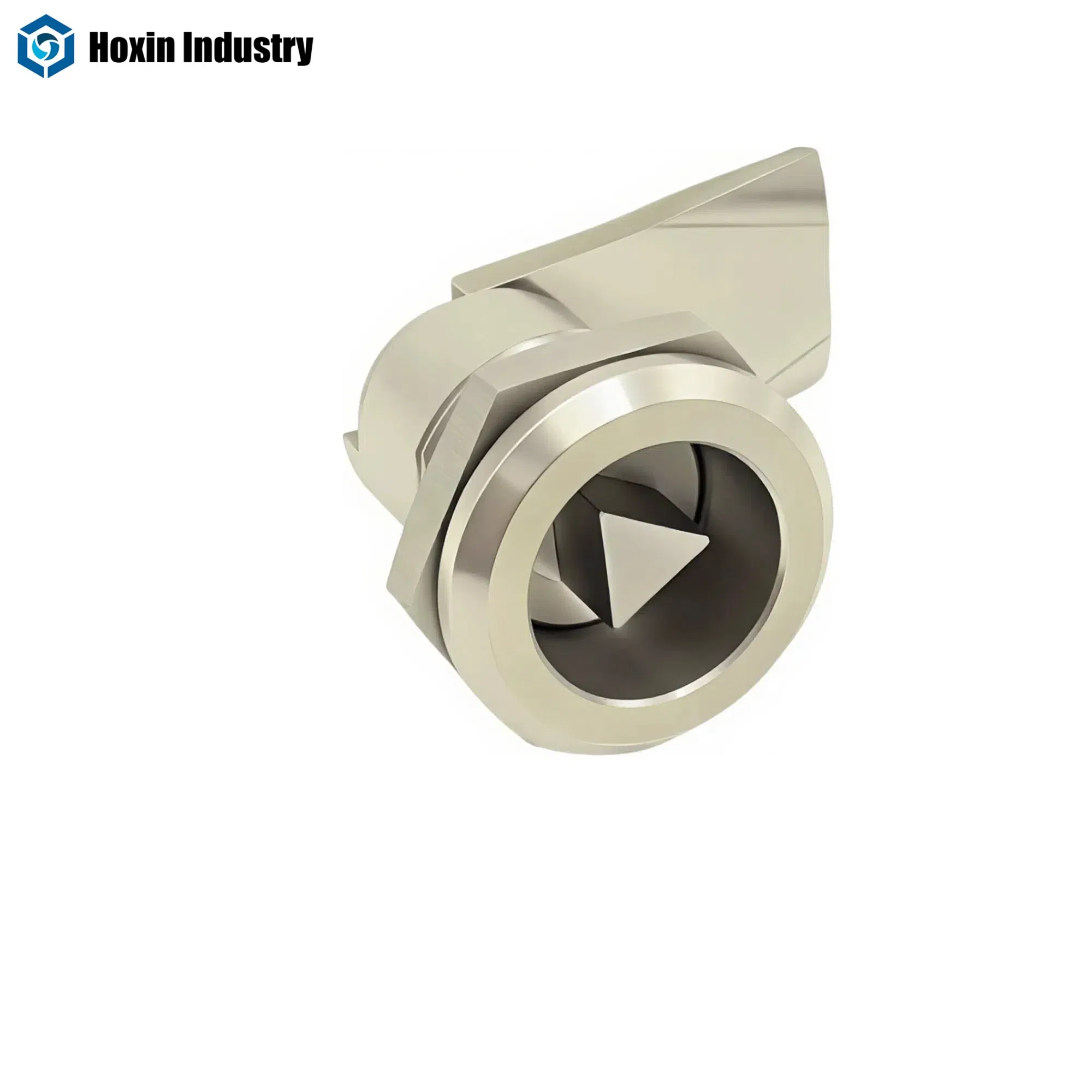 Custom Precision CNC Machined Stainless Steel Cam Locks with Triangular Keyway