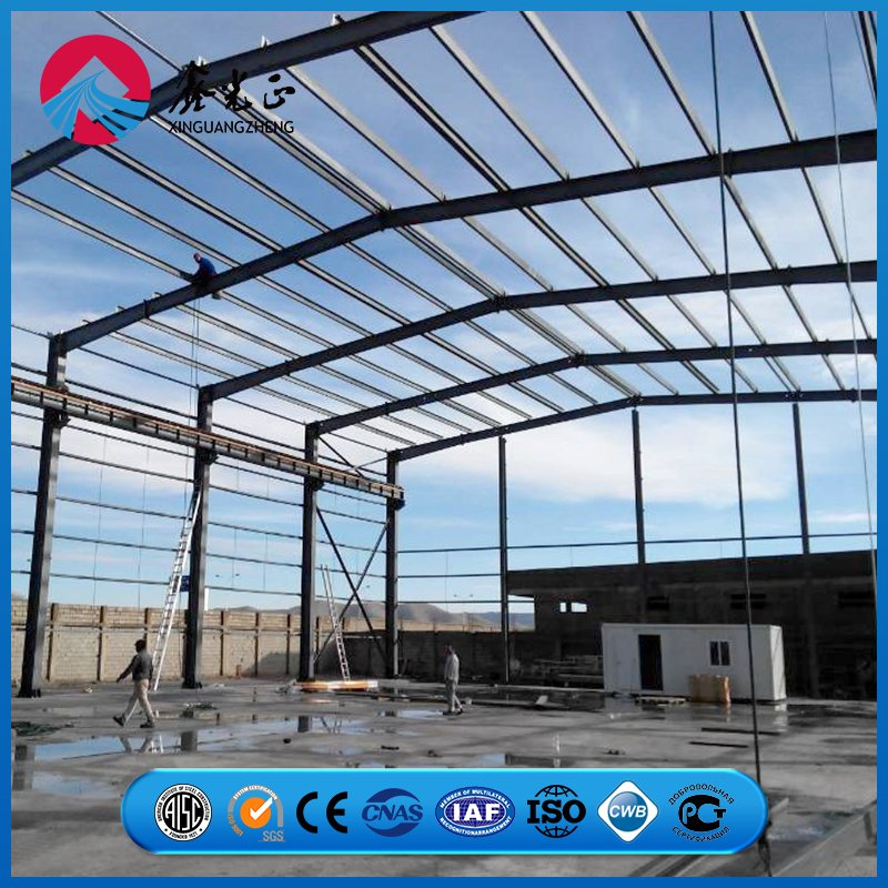 Customizable Industrial Prefabricated Prefa Construction Steel Structure Workshop