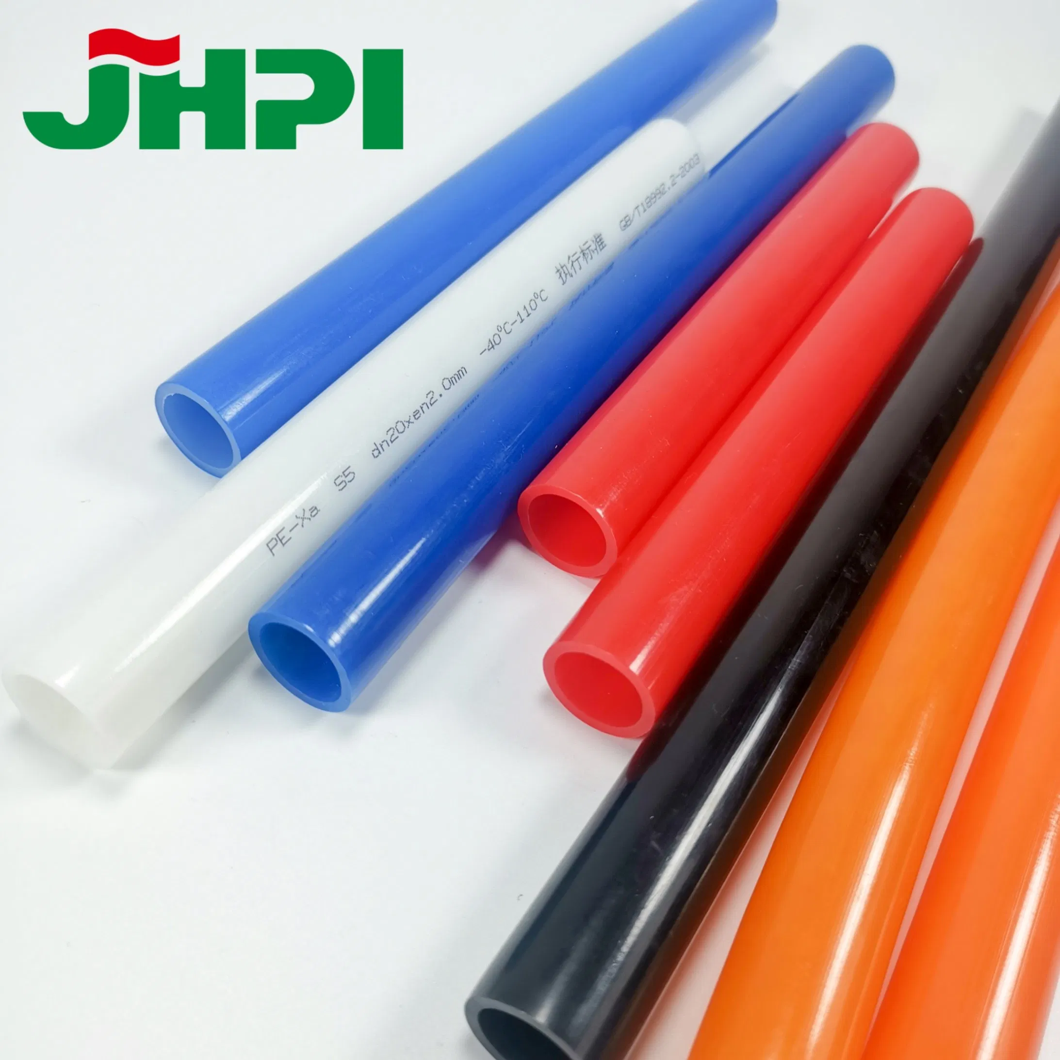 Jhpi Pipeline System Producer Good Quality Plumbing Water Supply White Color Pipes Pure Pex Pert Materials Plastic Pipe Pex