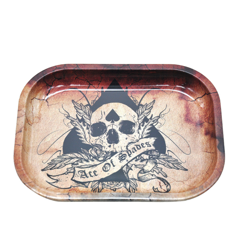 2021 New Metal Tray Tobacco Rolling Tray Smoking Accessories