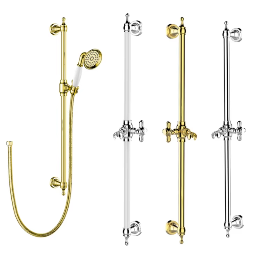 Sr-1g Latest Desiqn Brass Bathroom Shower Slider Sliding Bars