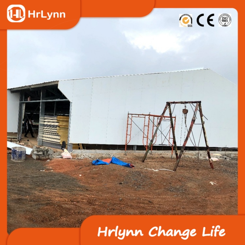Design, Manufacture and Install Steel Structure Insulation Chicken Coop
