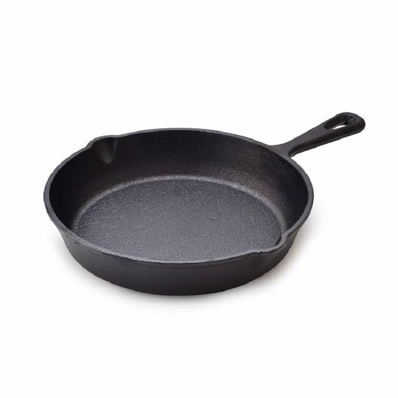 Whole Cast Iron Pre-Seasoned Kitchen Cooking Ware Non Stick Skillet Frying Pans with Factory Price