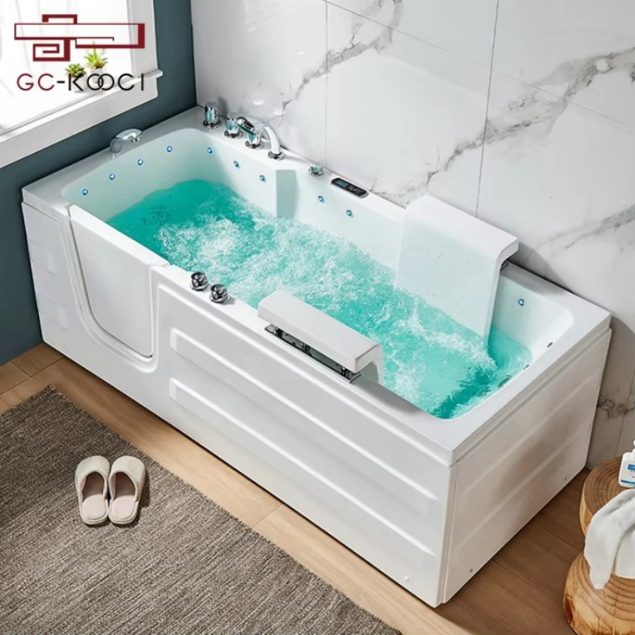 Ванна гидромассажная прямоугольная Guci с подсветкой