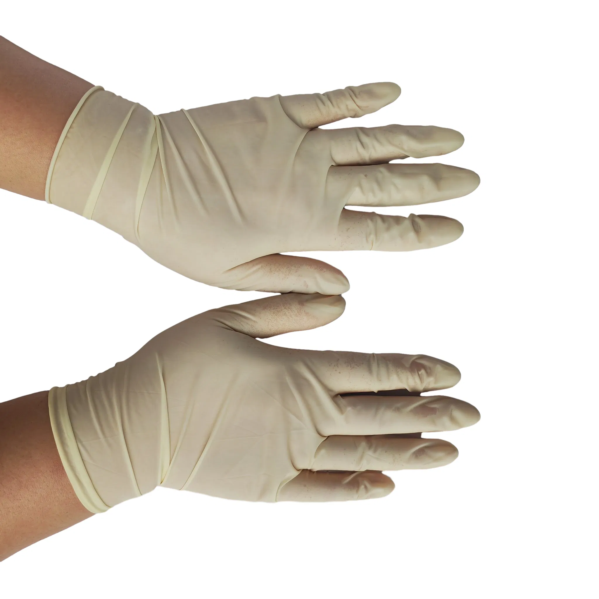 Powder-Free Cleanroom Gloves, Class 100 Latex Disposable for Hygienic Use