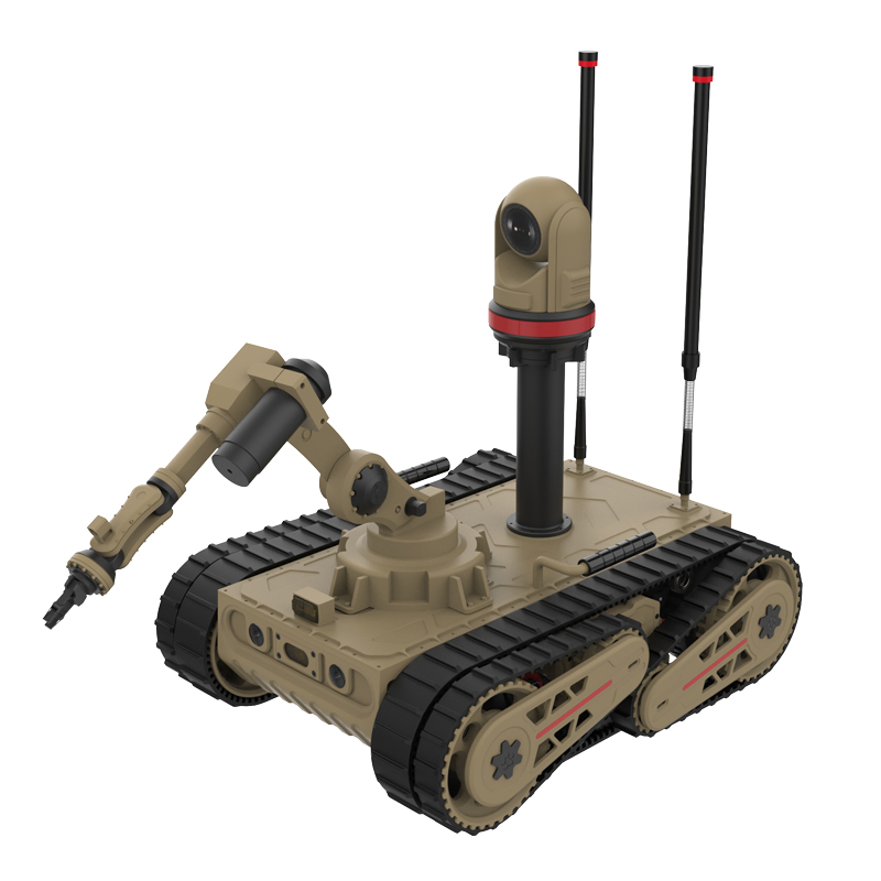 Small Tracked Explosive Eod Robot Platform