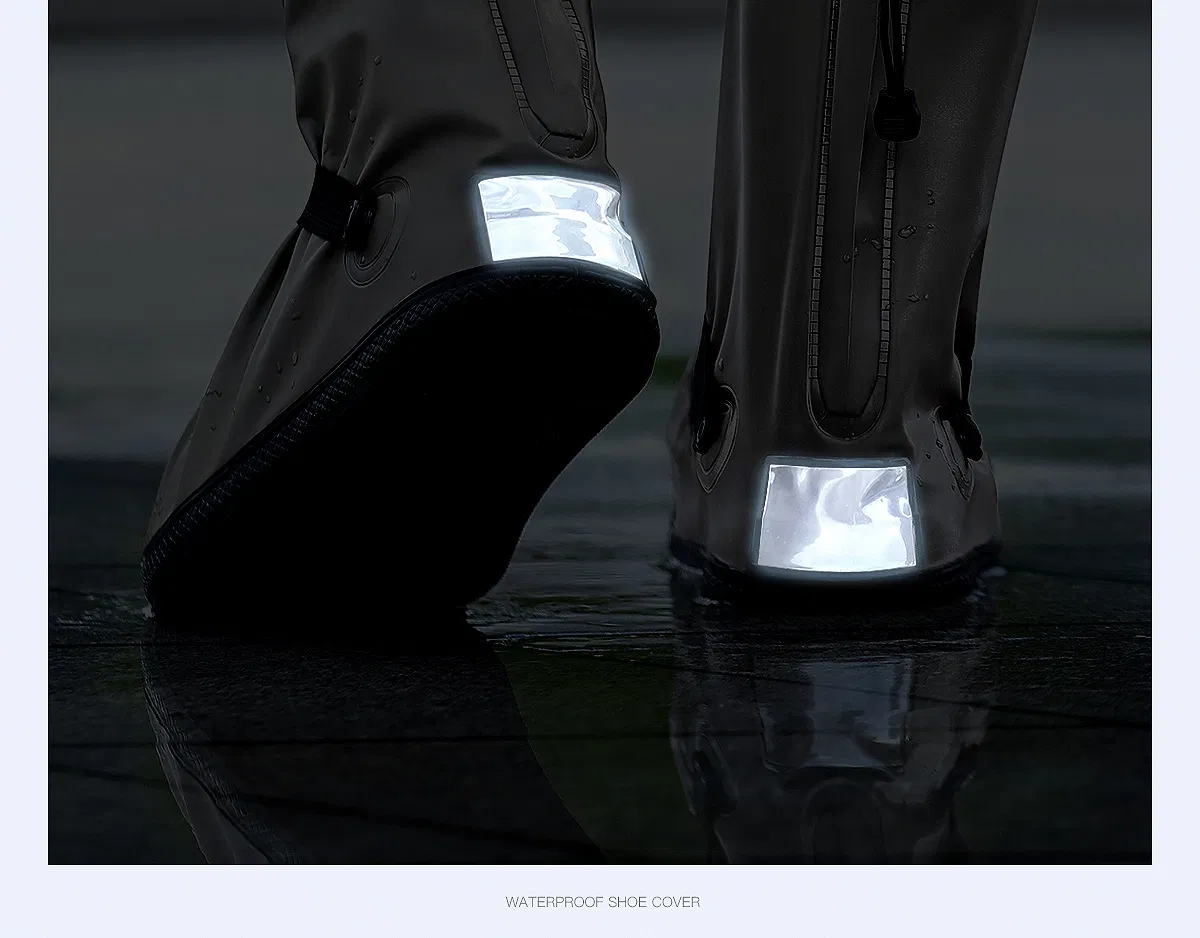 Waterproof Rain Boots Shoe Cover Non-Slip Silicone Rain Boots Cover Wyz19144