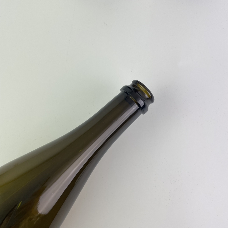 Wholesale 750ml Antique Green Champagne Bottle