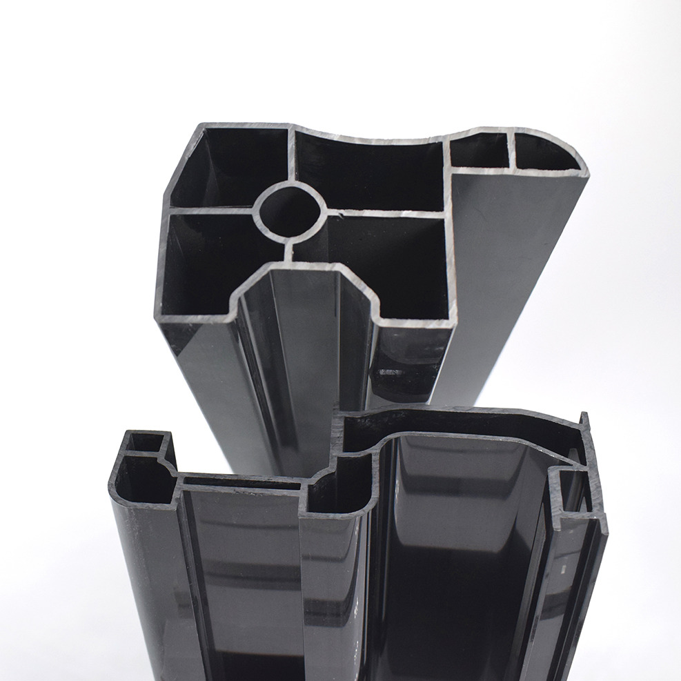 Custom-Made High Glossy Rigid Plastic Extrusion Profile in PVC; ABS; PS; PP; PE