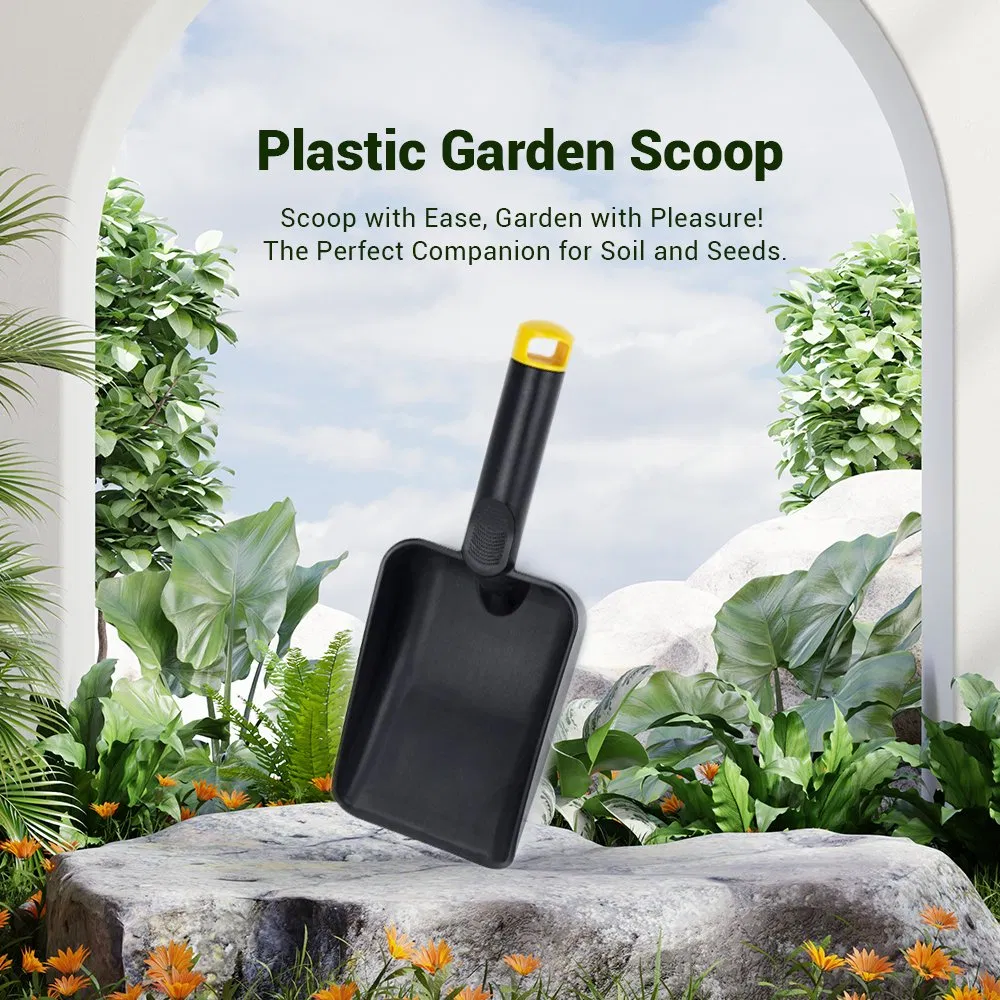 Sturdy Large Plastic Garden Shovel Lightweight Bonsai Tool with Handle