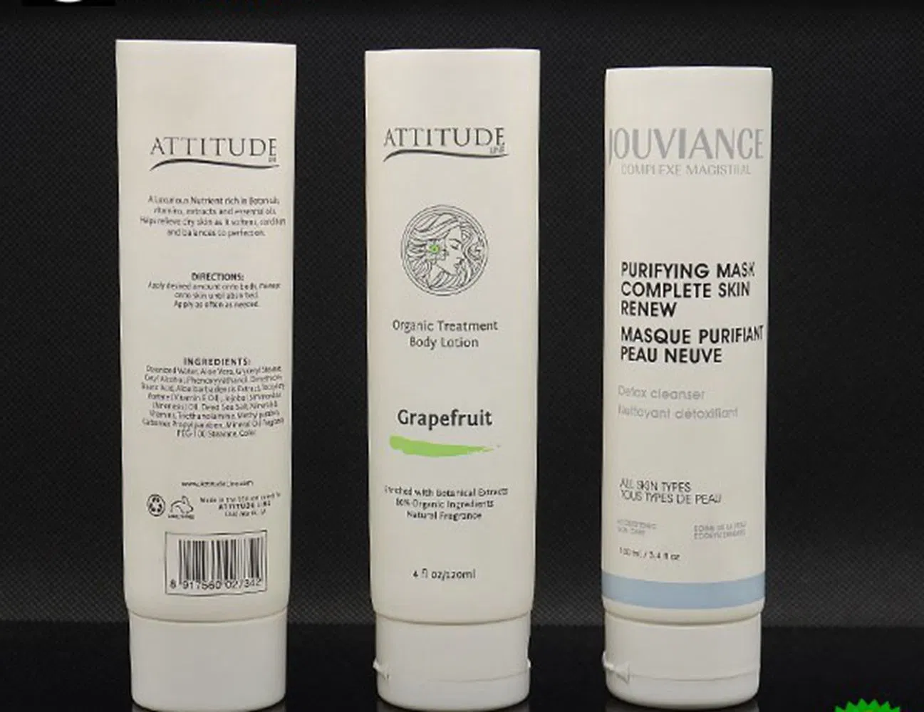 Dia40mm Creamy Petroleum Jelly Cocoa Butter Cosmetic Tube