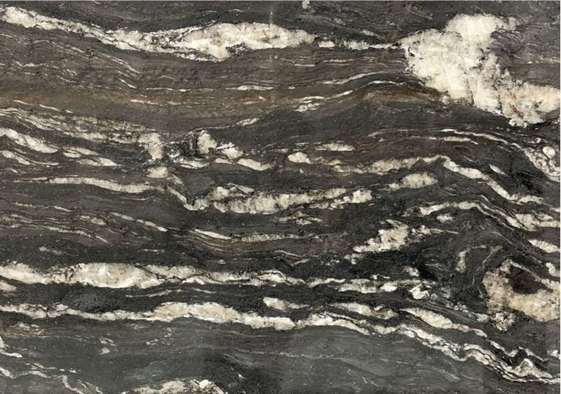 Brazil Cosmic Black Exotic Granite Slabs for Kitchen Wall Tile