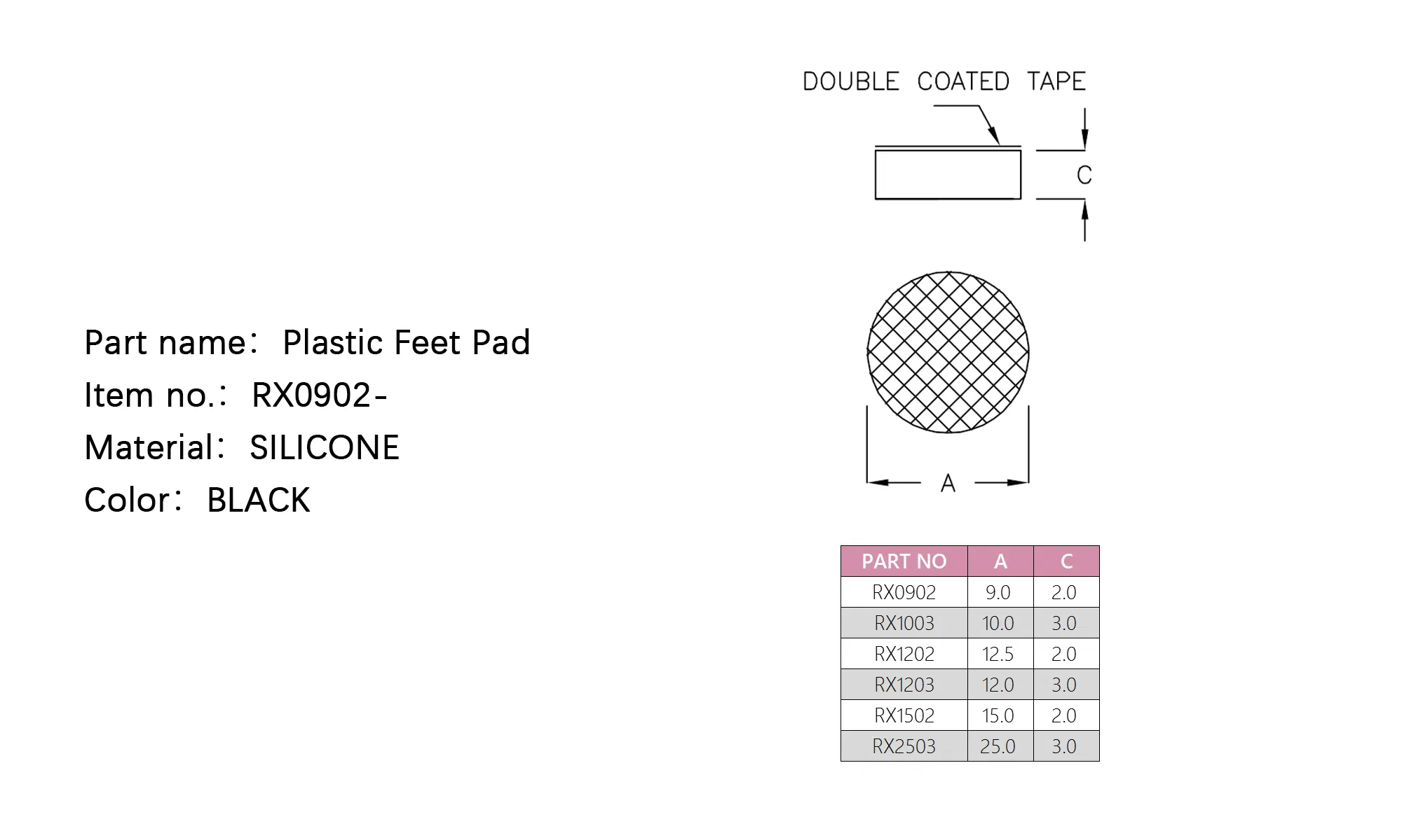 Непродавливаемые силиконовые ножки для мебели и техники
