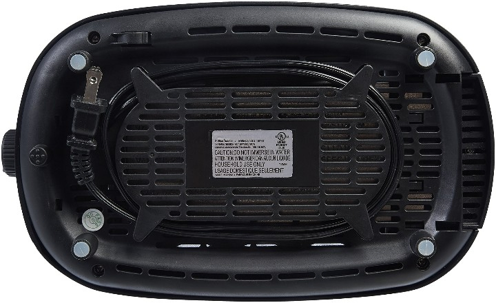 Durable Black Silver 6 Shade Settings 2 Slice Extra Wide Slot Toaster