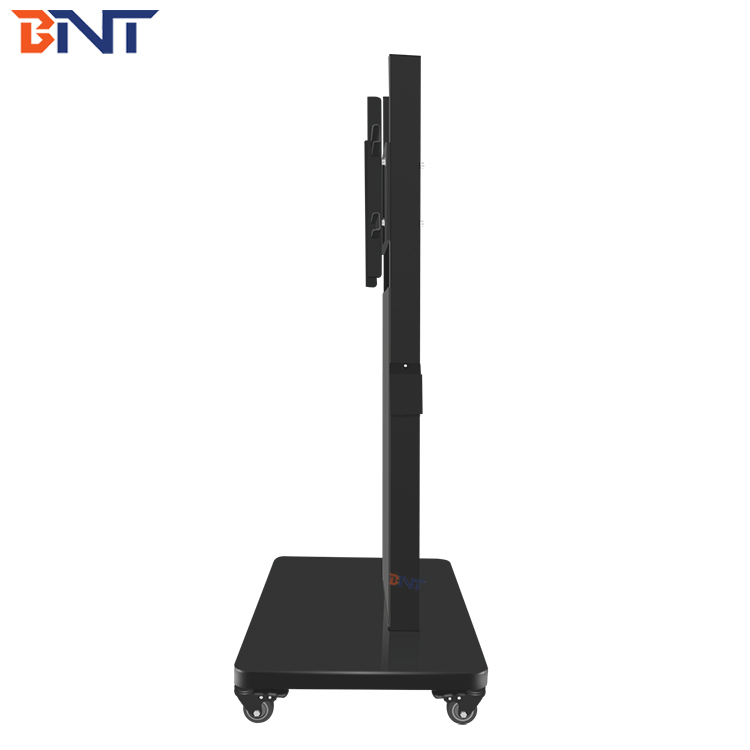 Adjustable Mobile TV Cart for 32" to 65" LCD TV Floor TV Stand Trolley with Wheels Max Vesa 600*400mm up to 50kg