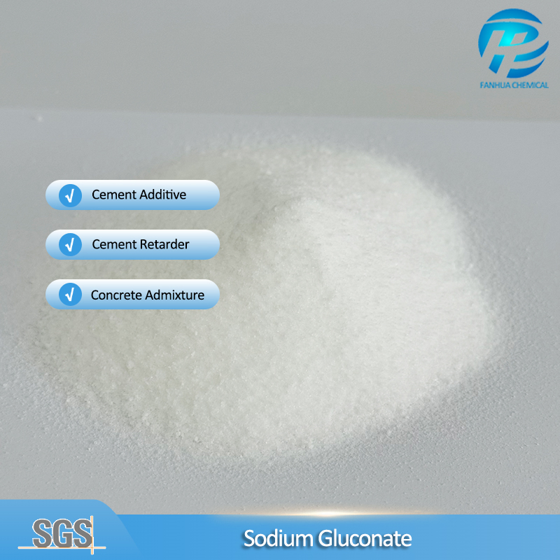 Admixture Construction Retarder Sodium Gluconate for Stronger Concrete