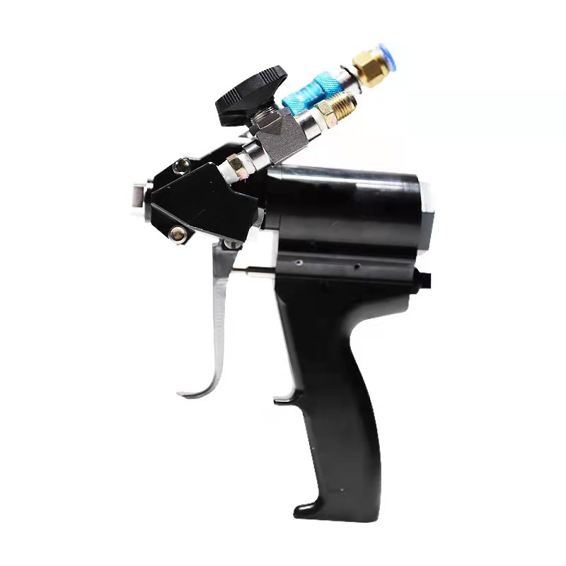 Polyurea Caulking Gun with Mixing Chamber