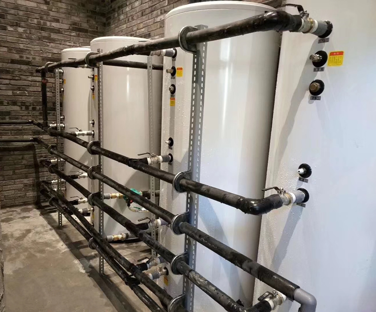 80 Gallon Vertical Pressurized Solar Hot Water Storage Tank with Heat Exchange Coil