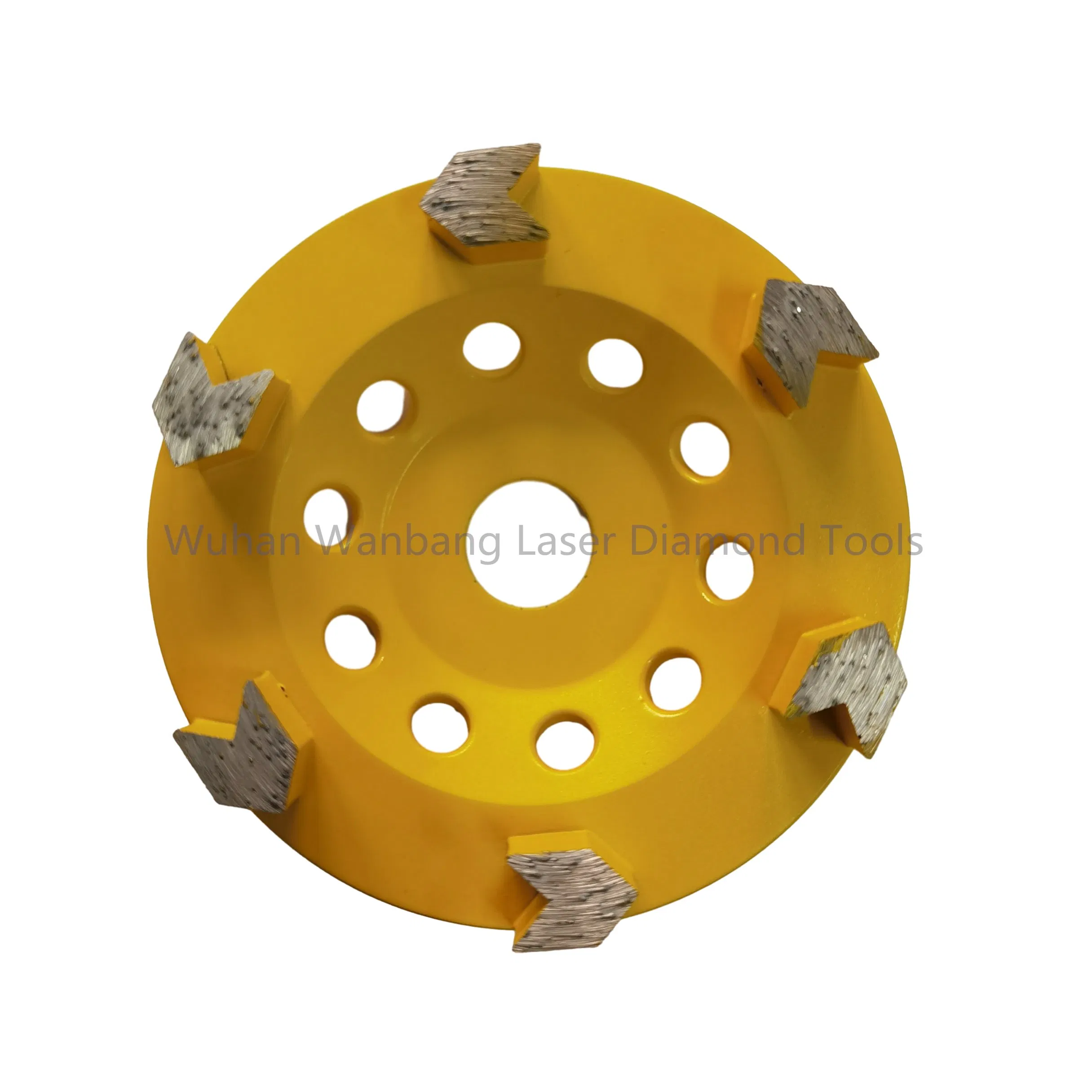 Premium 5-Inch Diamond Cup Wheel Polishing Wheel Concrete Grinding Wheel for Stone and Concrete