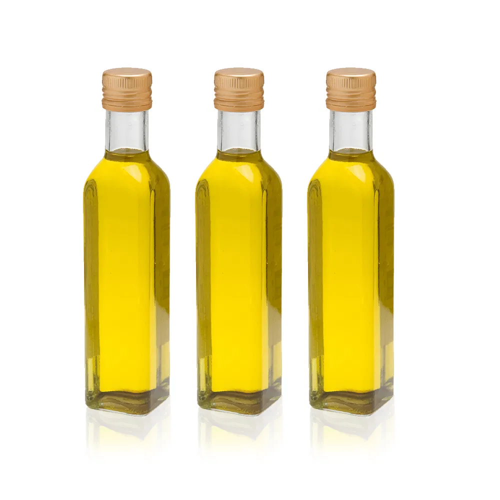 100ml 250ml 500ml 750ml 1L Empty Round Dark Green Marasca Cooking Olive Oil Glass Bottle