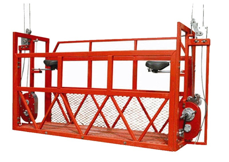 Electric Hanging Basket for High-Altitude Work in Exterior Wall Construction