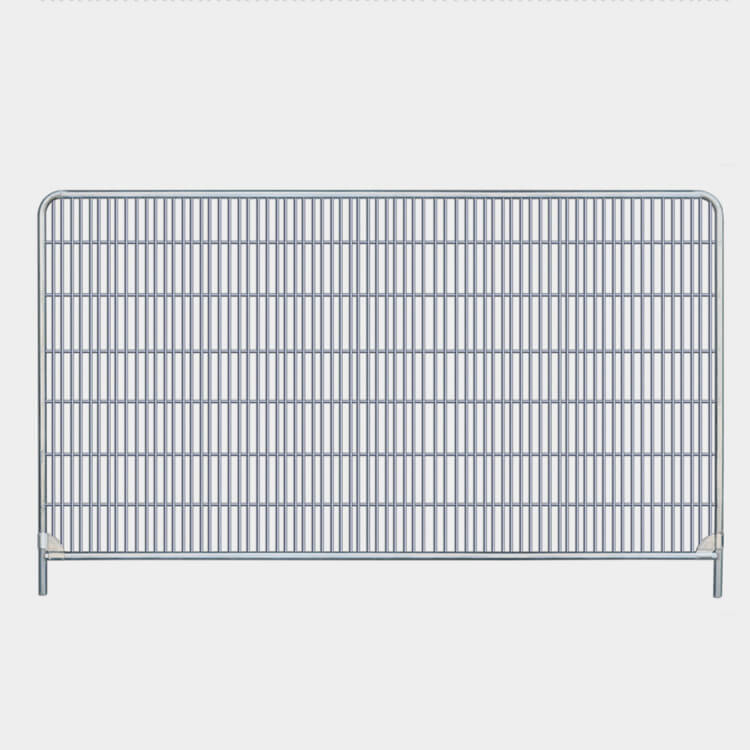 Temporary Security Systems Galvanized Welded Steel 3D Single Curved Waved Wire Mesh Garden Fence Panel