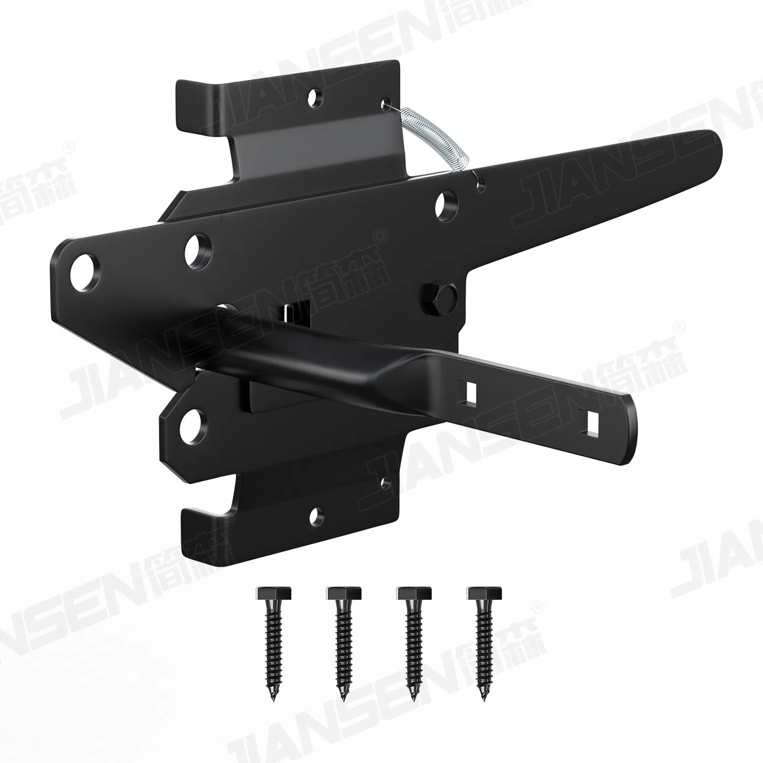 OEM Accepted Heavy-Duty Stainless Steel Wood Fence Latch Self-Locking Modern Door Latch Wood Fence Gate Latch