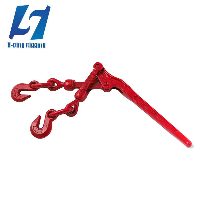 Рычажная стяжка с цепью и храповым механизмом